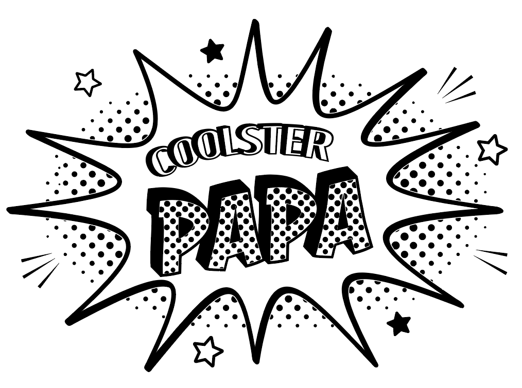 Flachmann mit Lasergravur  "Coolster Papa"