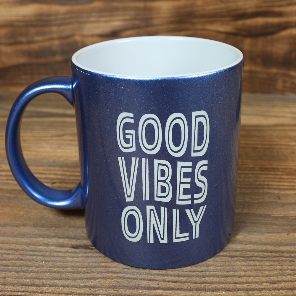 Kaffeetasse "Good vibes only"