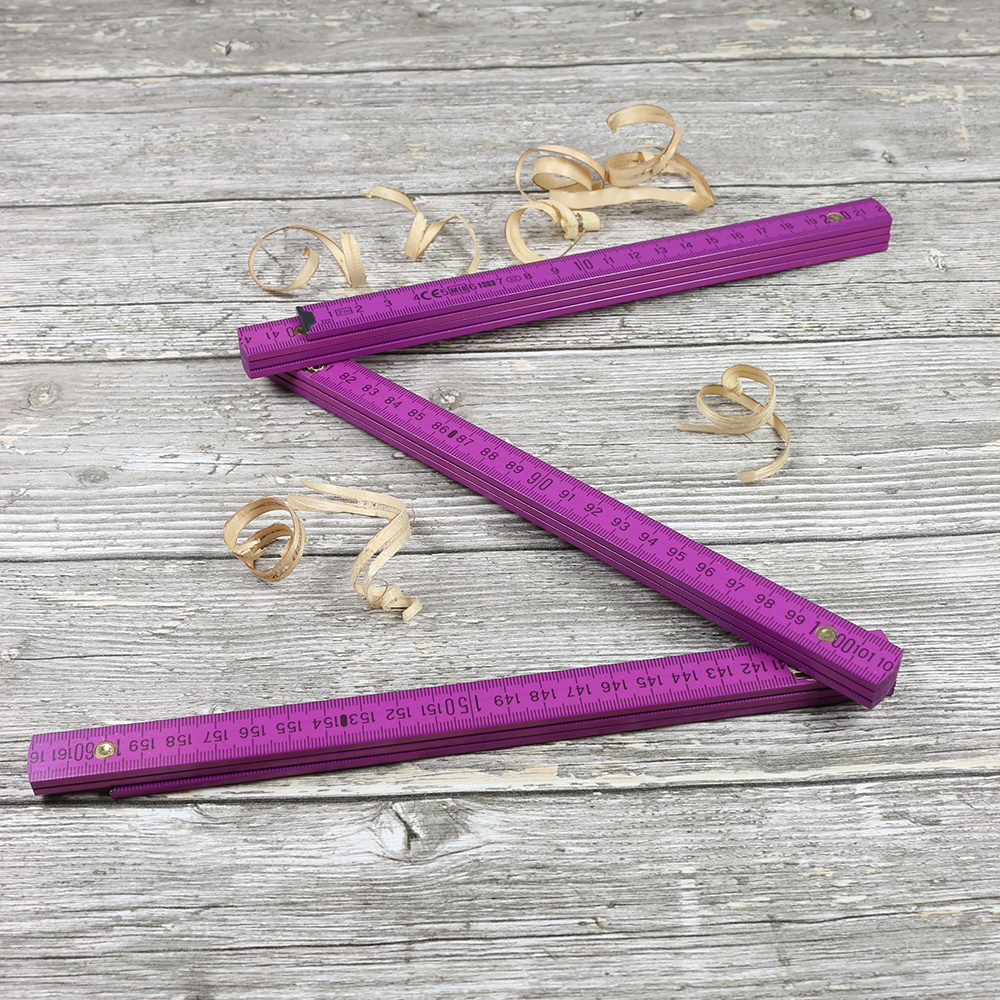 Meterstab / Zollstock - 2m violett