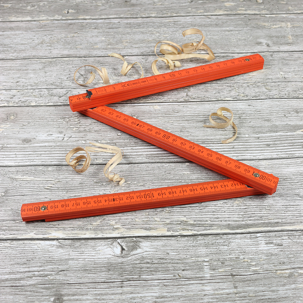 Meterstab / Zollstock - 2m dunkelorange