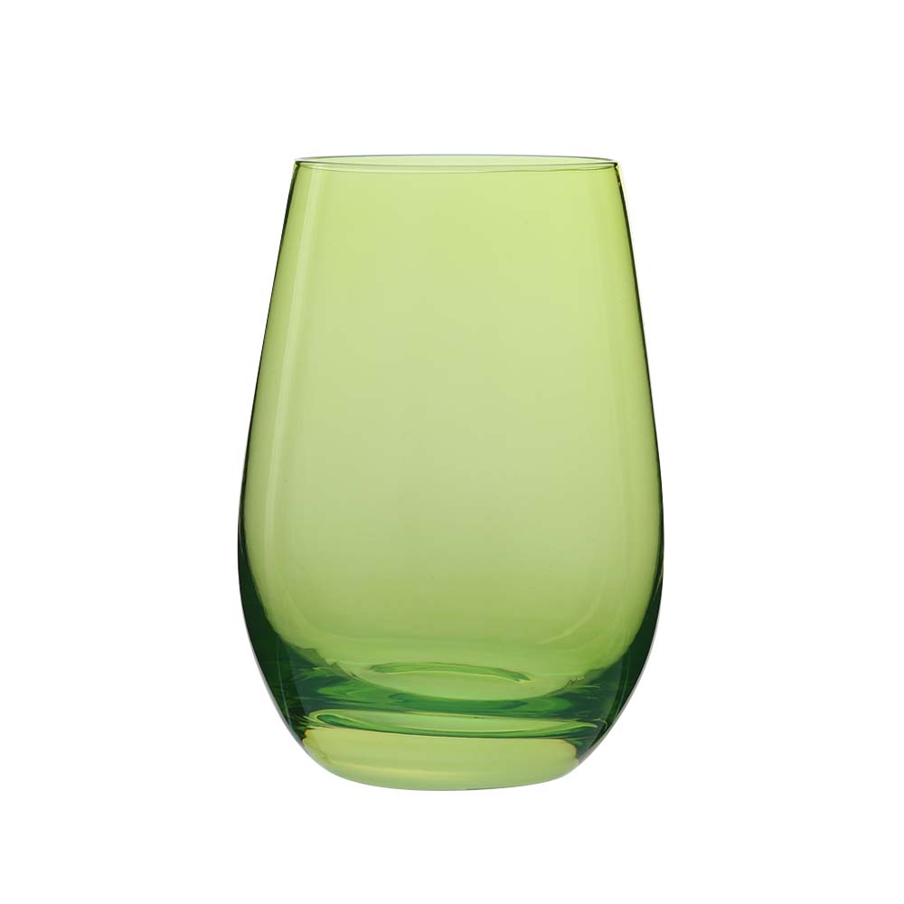 Wasserglas "Elements" grün