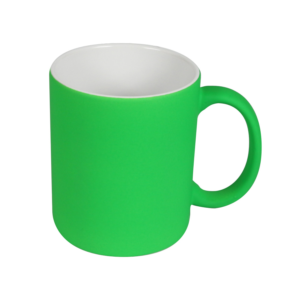 Tasse neonfarben grün