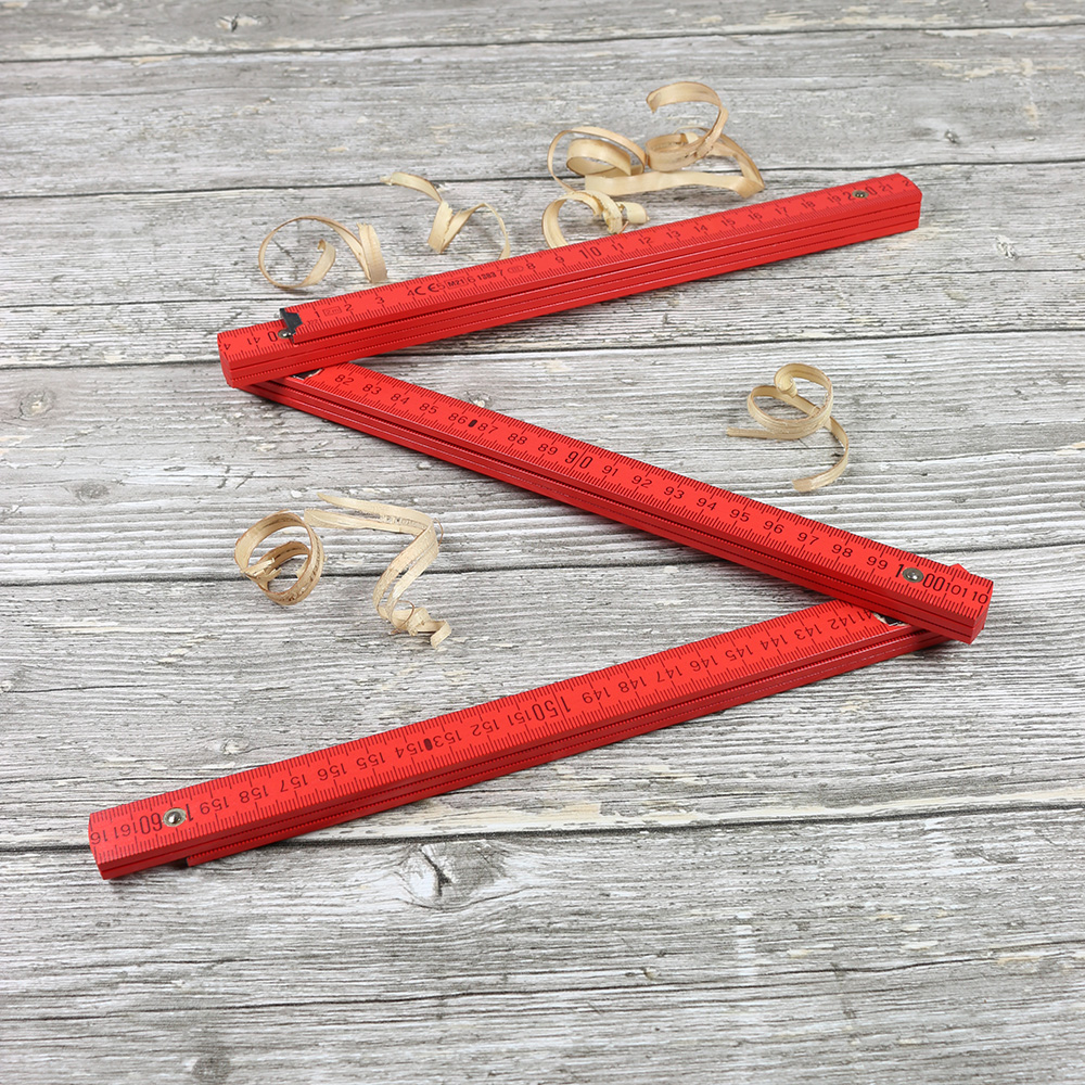 Meterstab / Zollstock - 2m rot