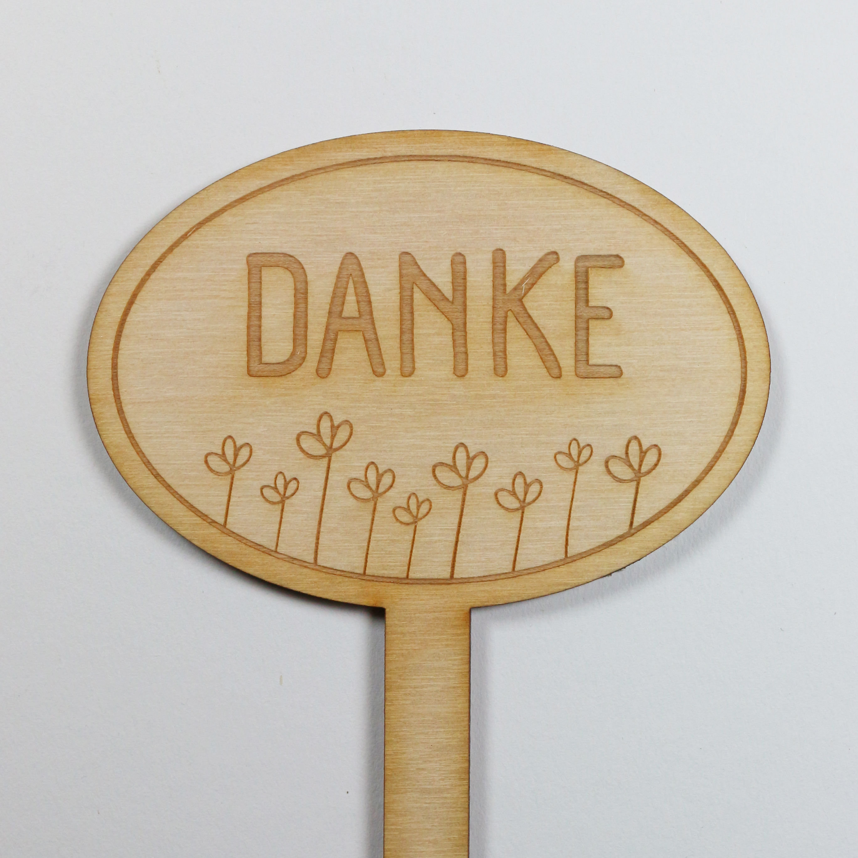 Pflanzenstecker "Danke"