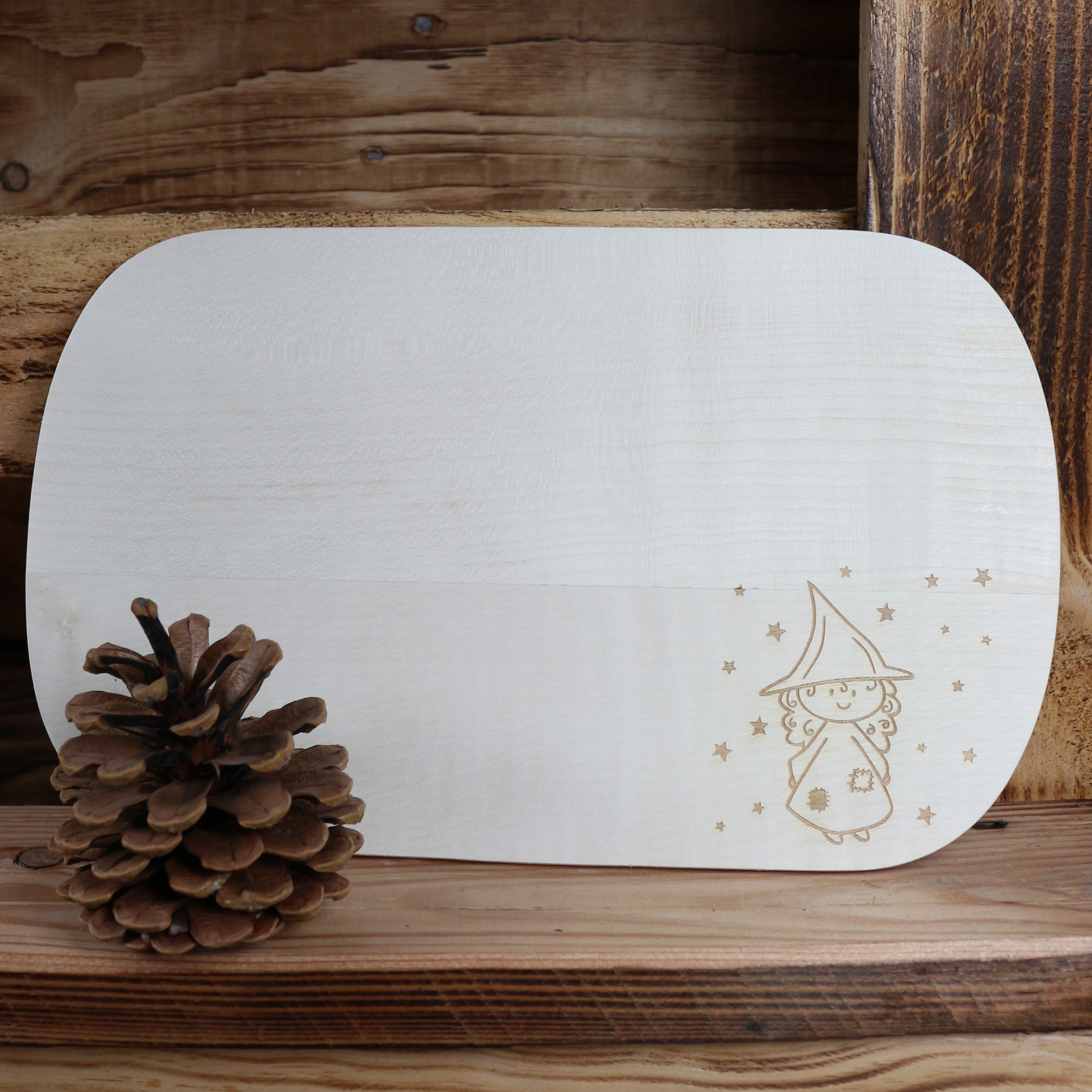 Schneidebrett "Kleine Hexe"