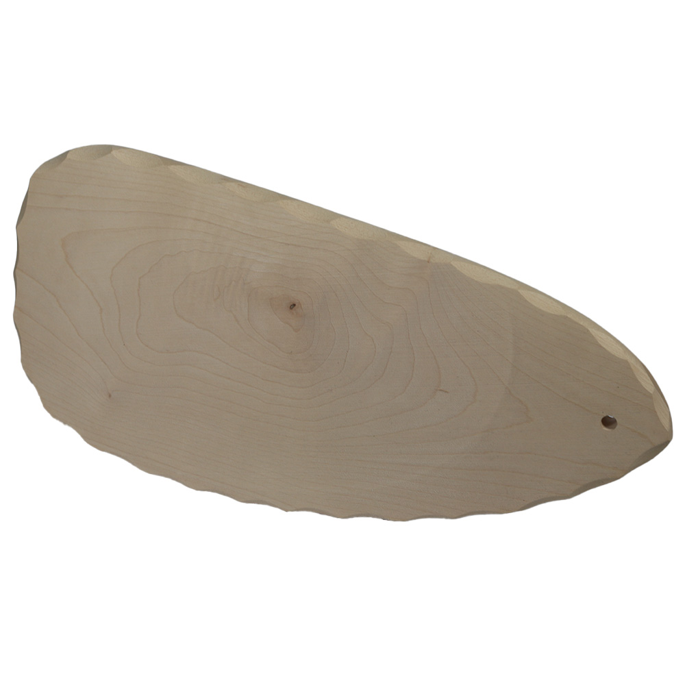 Schneidebrett in Tropfenform 