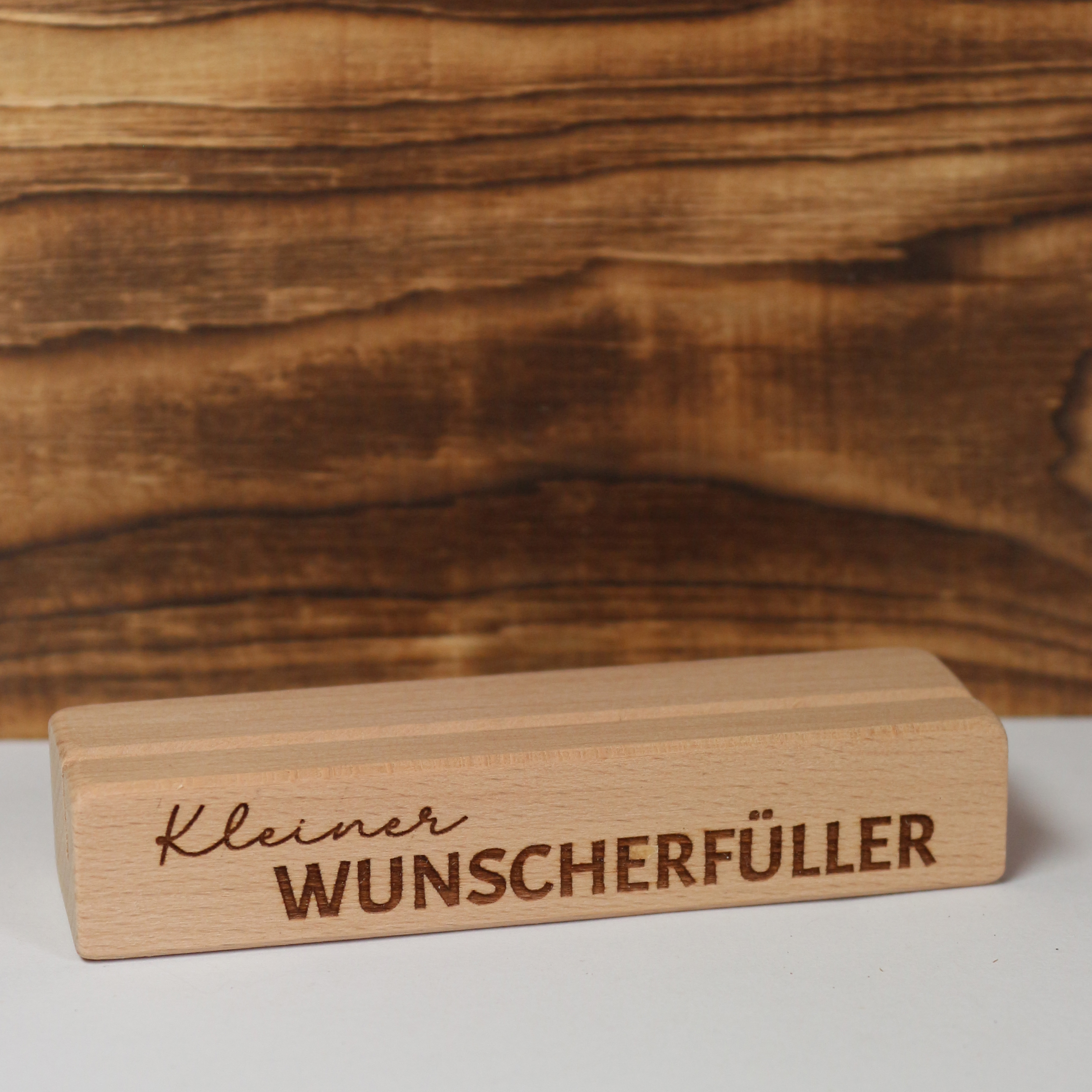 Kartenhalter für Gutschein "Kleiner Wunscherfüller"
