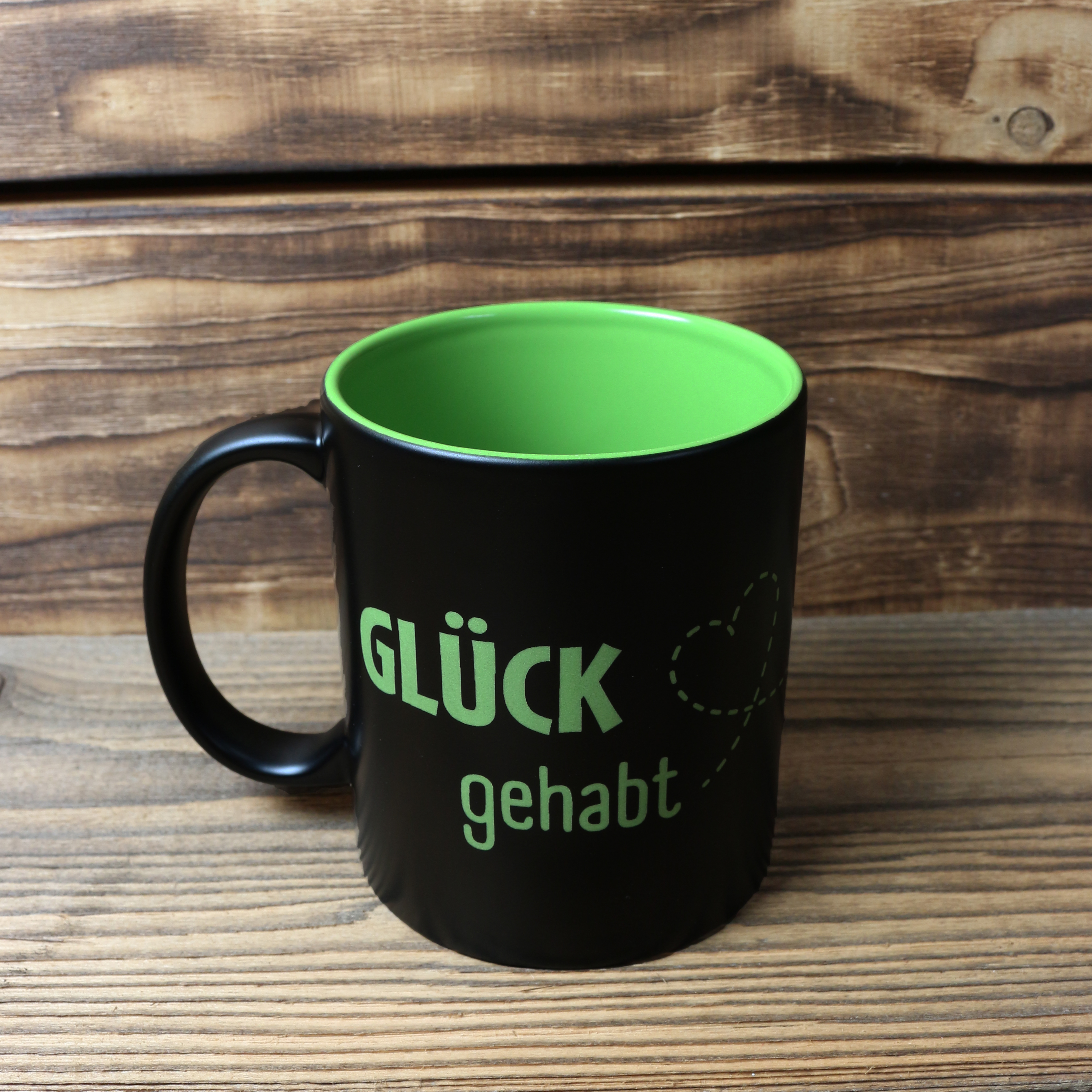 Tasse "Glück gehabt - Wir haben den tollsten Papa der Welt"