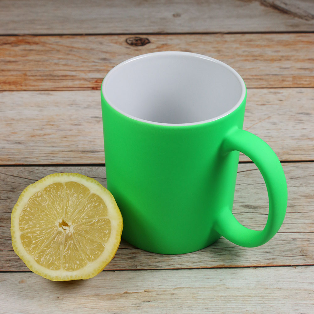 Tasse neonfarben grün