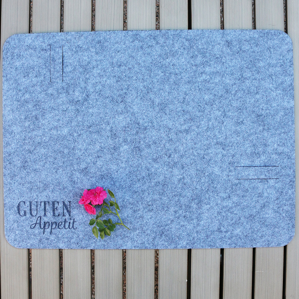 Tischset mit Bestecklaschen