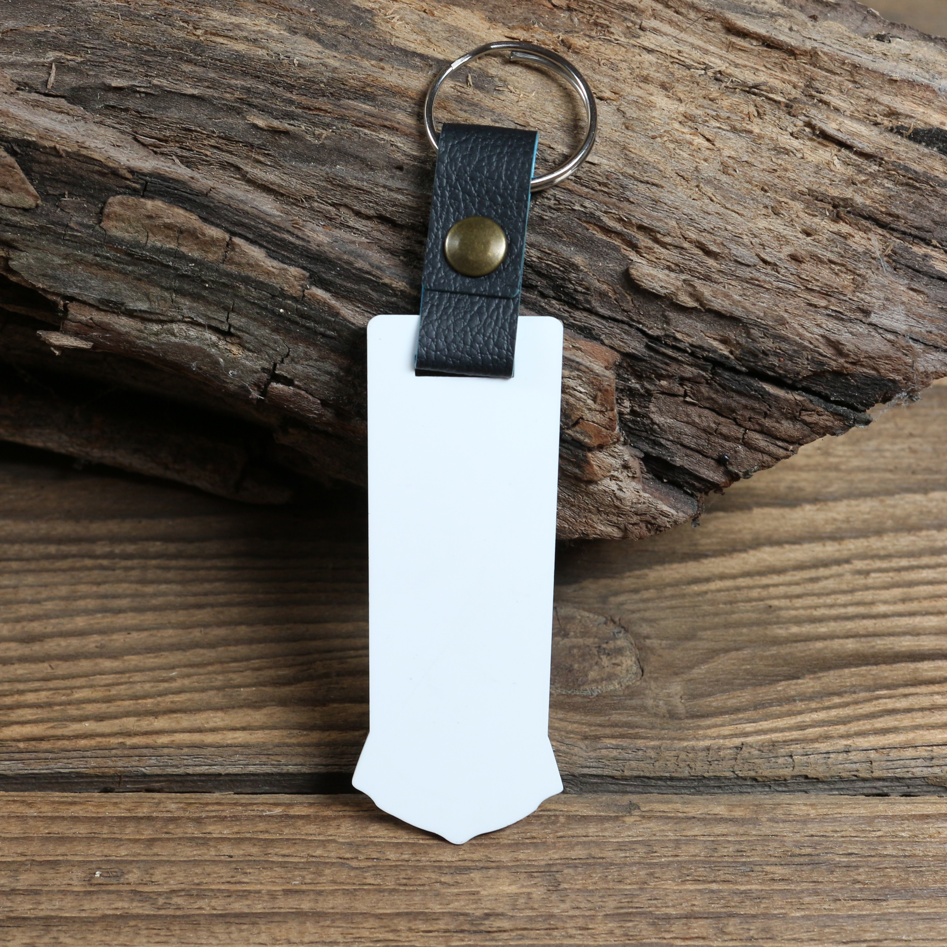 Schlüsselanhänger "Moin" in Carbonoptik