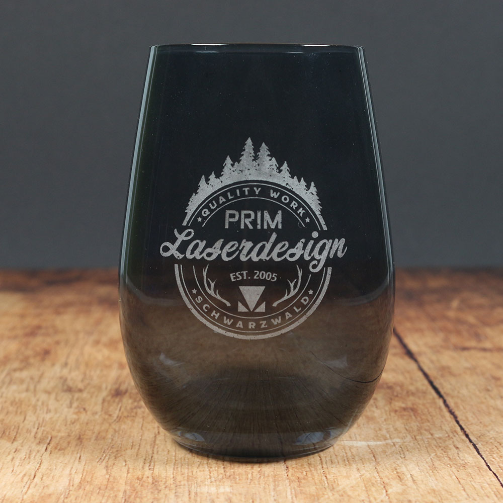 Wasserglas "Elements" rauchgrau