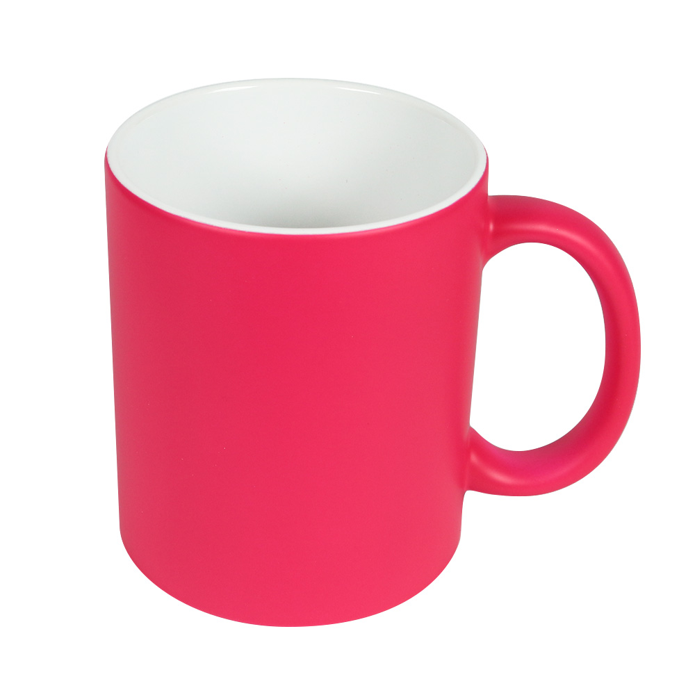 Tasse neonfarben pink
