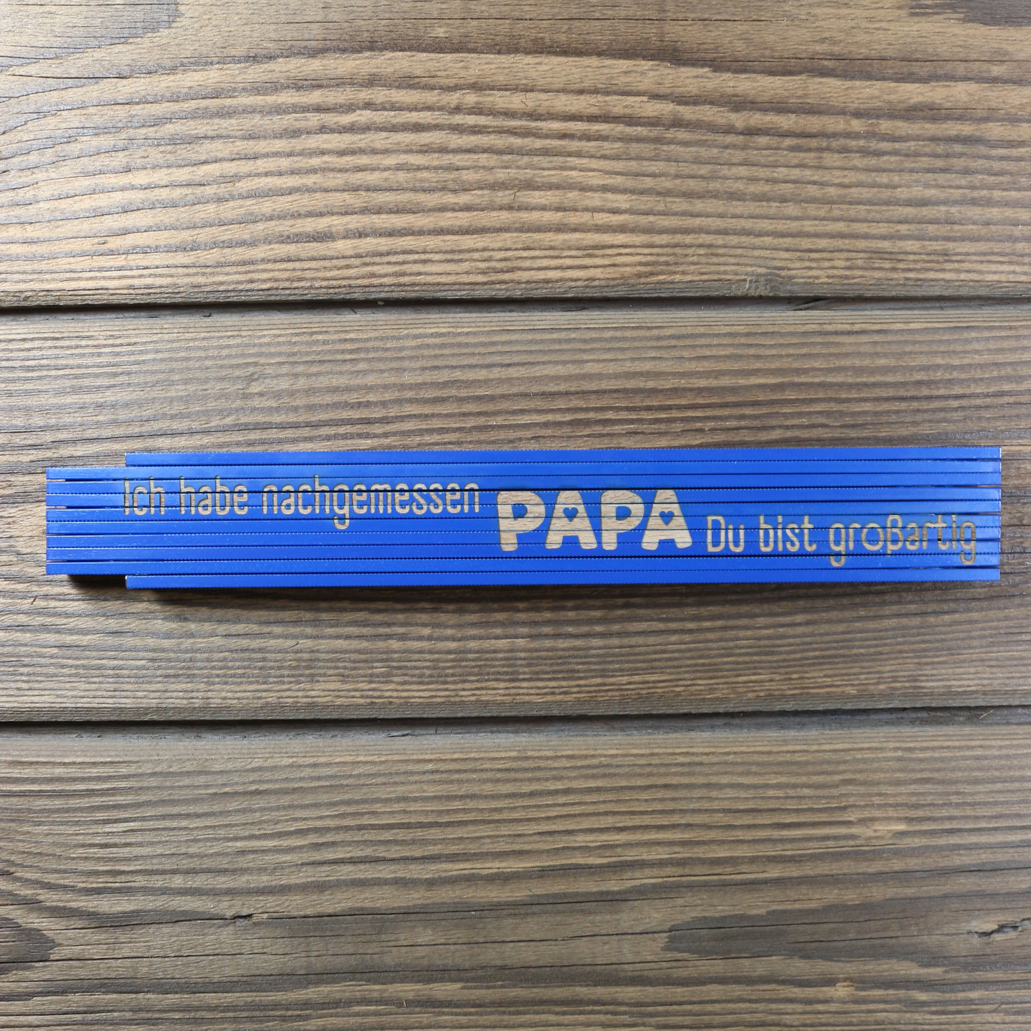 Meterstab "Papa Du bist großartig"