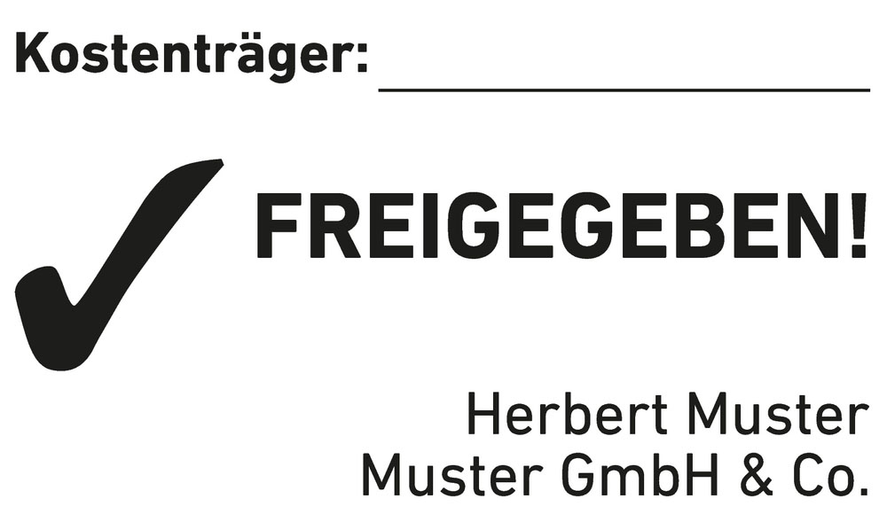 5206 trodat Professional Textstempel 56 x 33 mm Stempelkissen: schwarz