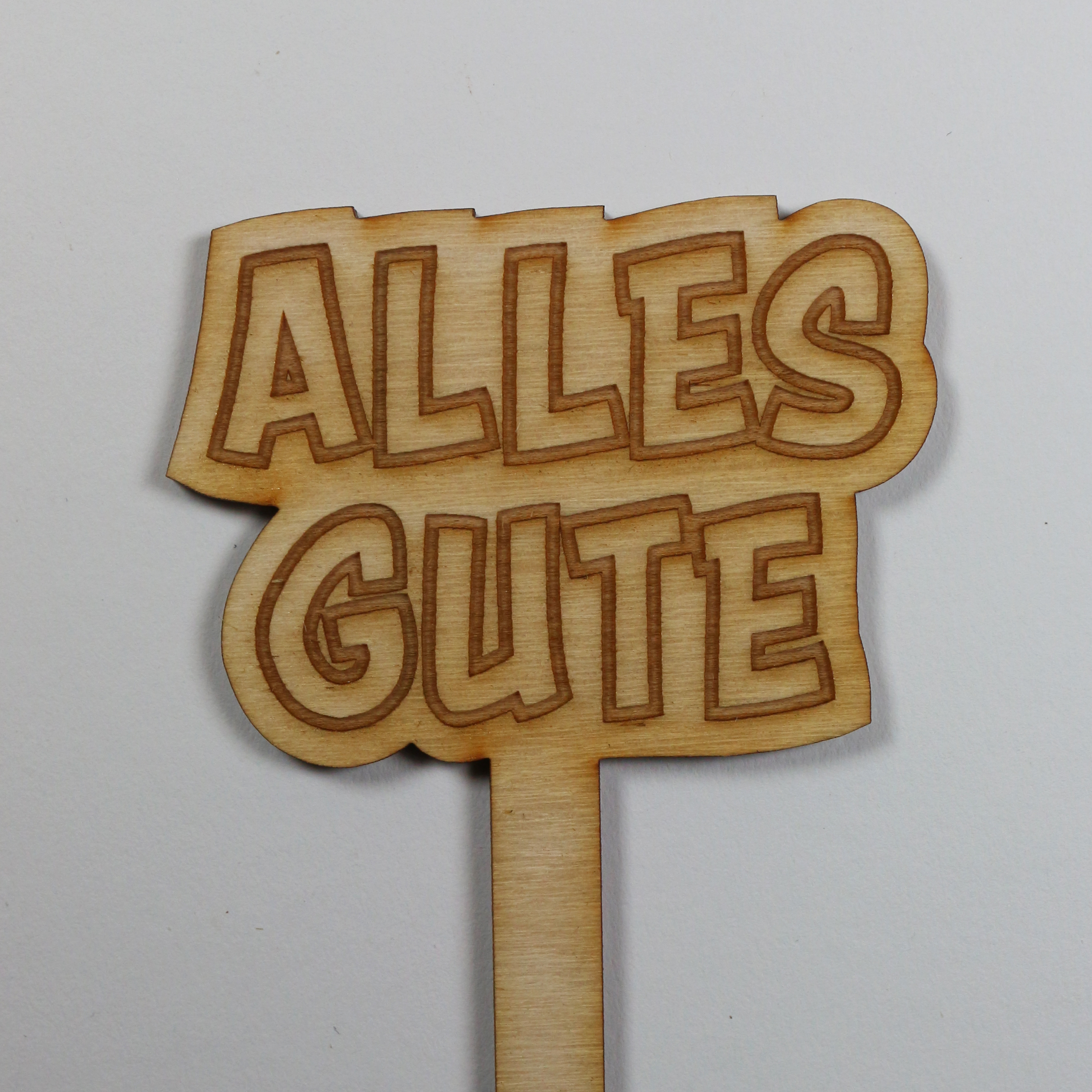 Pflanzenstecker "Alles Gute"