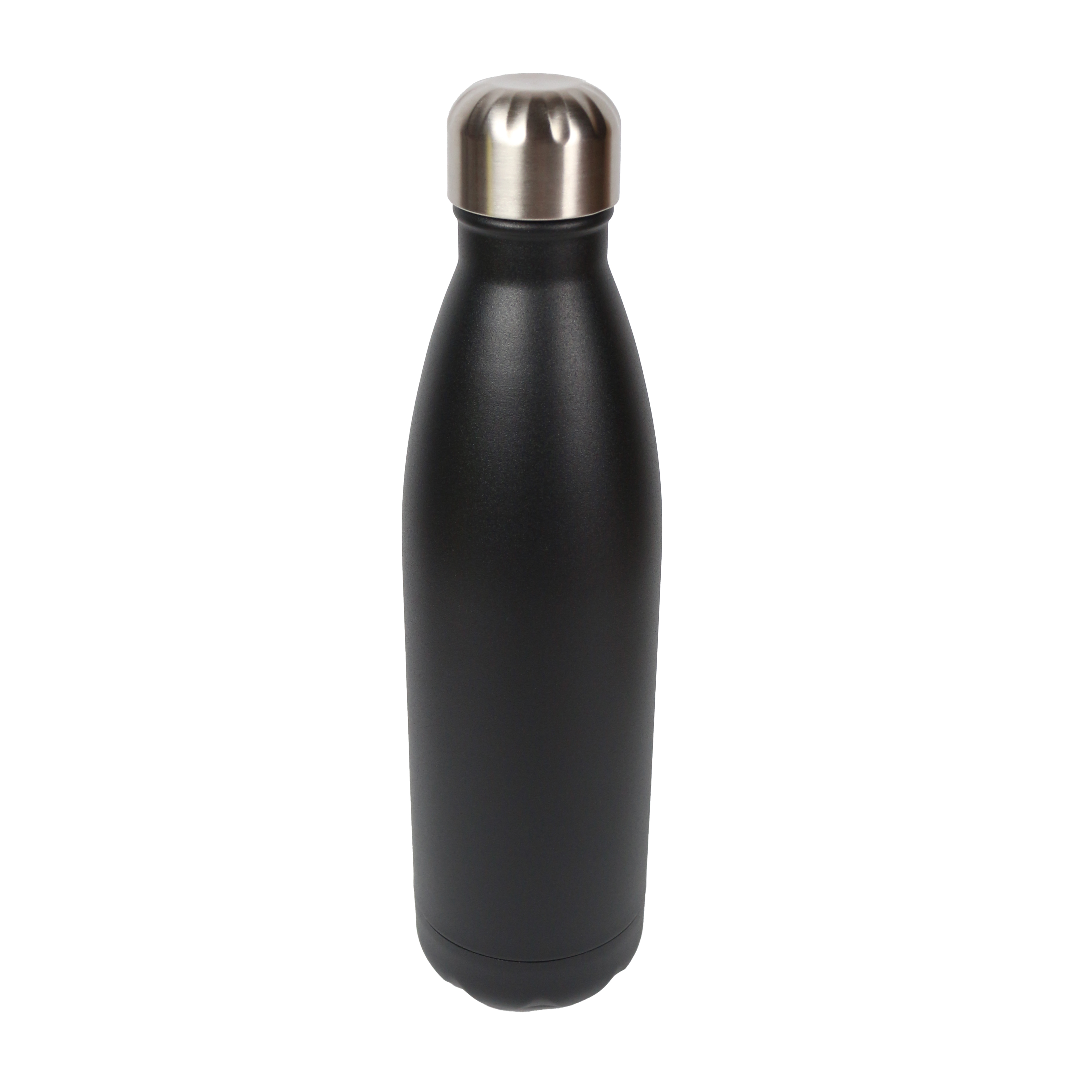 Iso-Trinkflasche matt schwarz