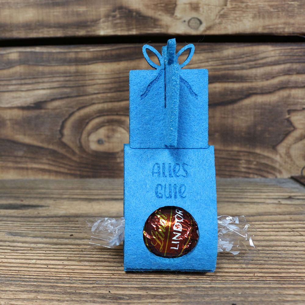Schokokugelhalter Geschenk