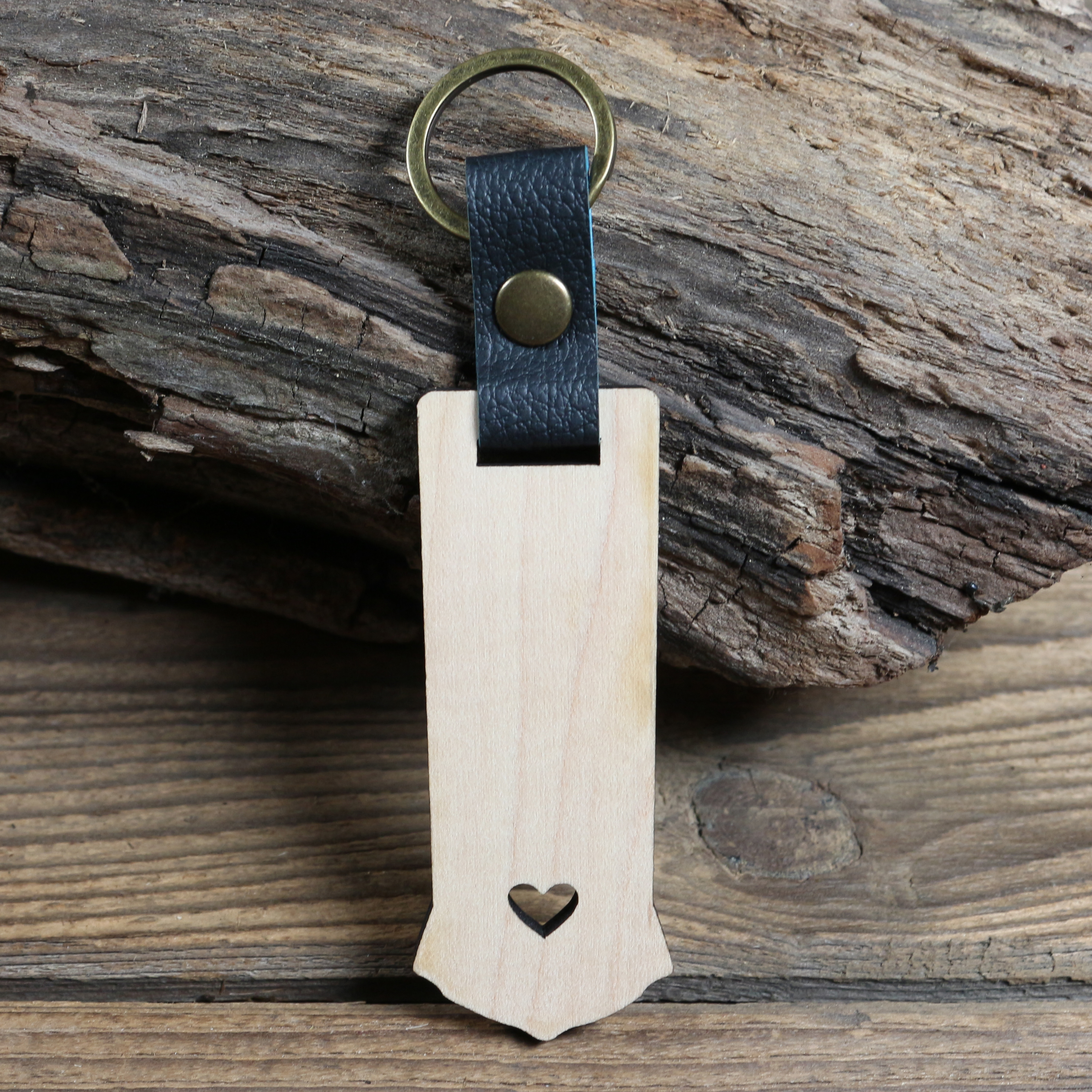 Schlüsselanhänger "Moin" mit Herz