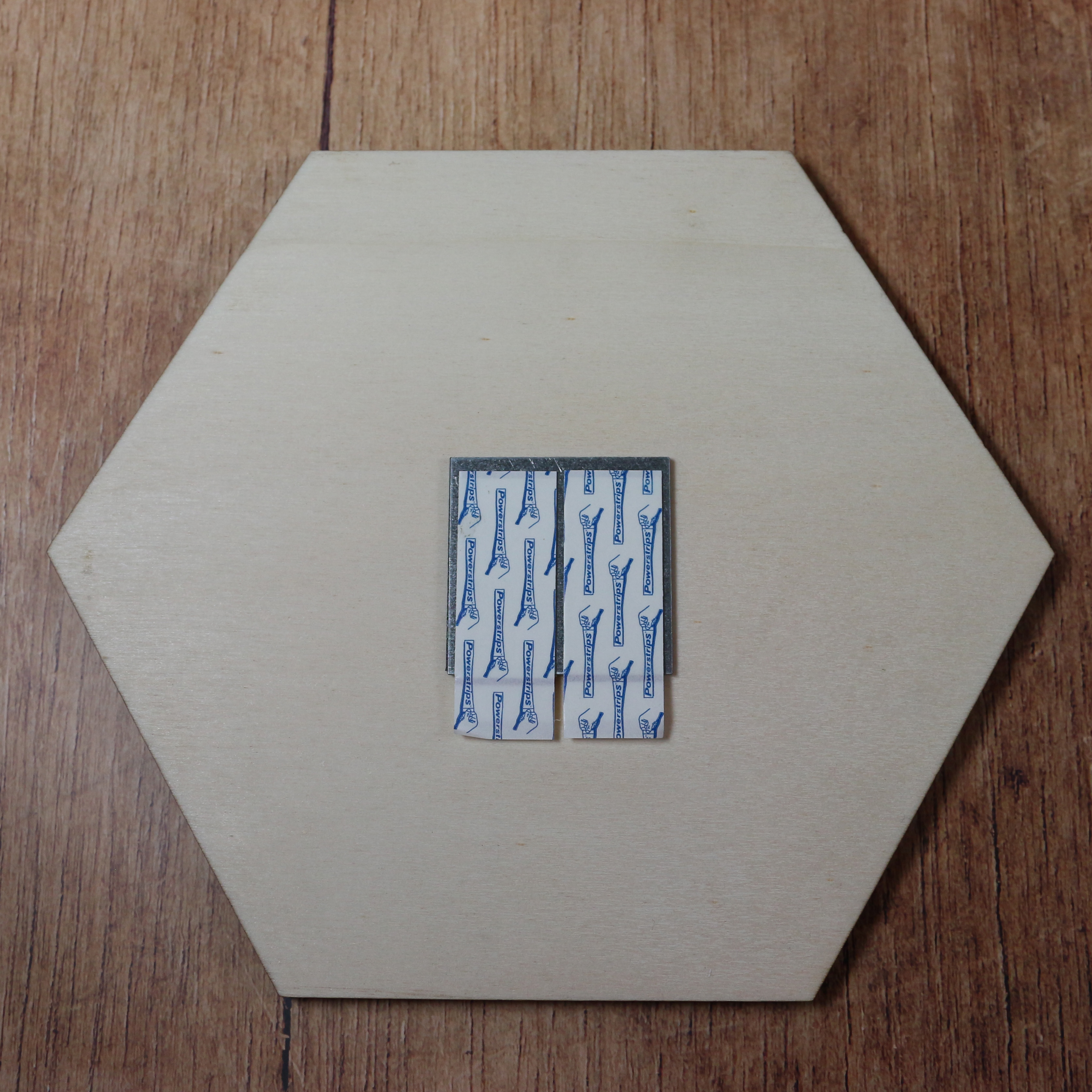 Hexagon aus Holz zum Selbstgestalten