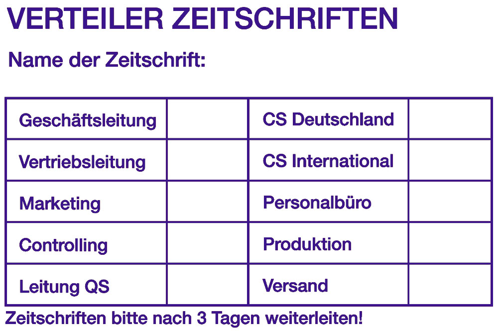 5274 trodat Professional Textstempel 60 x 40 mm Stempelkissen: violett