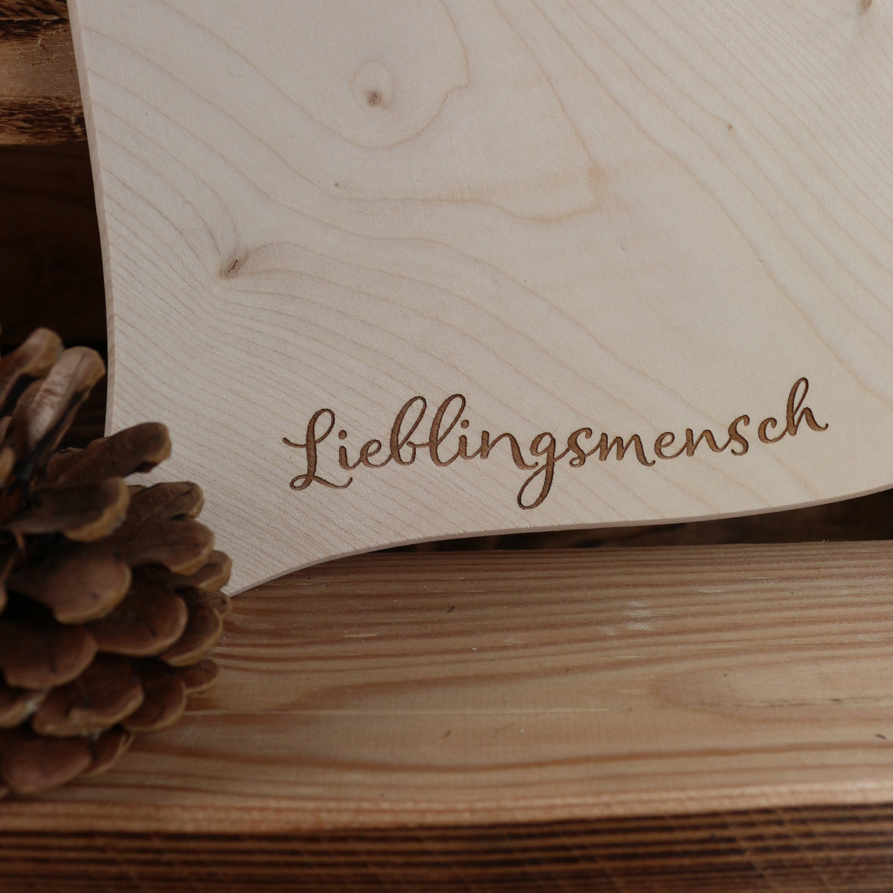 Herzbrett "Lieblingsmensch"